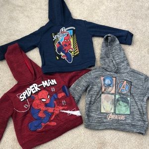 Marvel 3T Sweatshirts